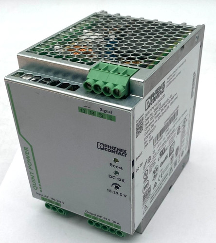 PHONENIX CONTACT QUINT-PS/1AC/24DC/20 2866776 POWER-SWITCH SUPPLY UNIT REV.11