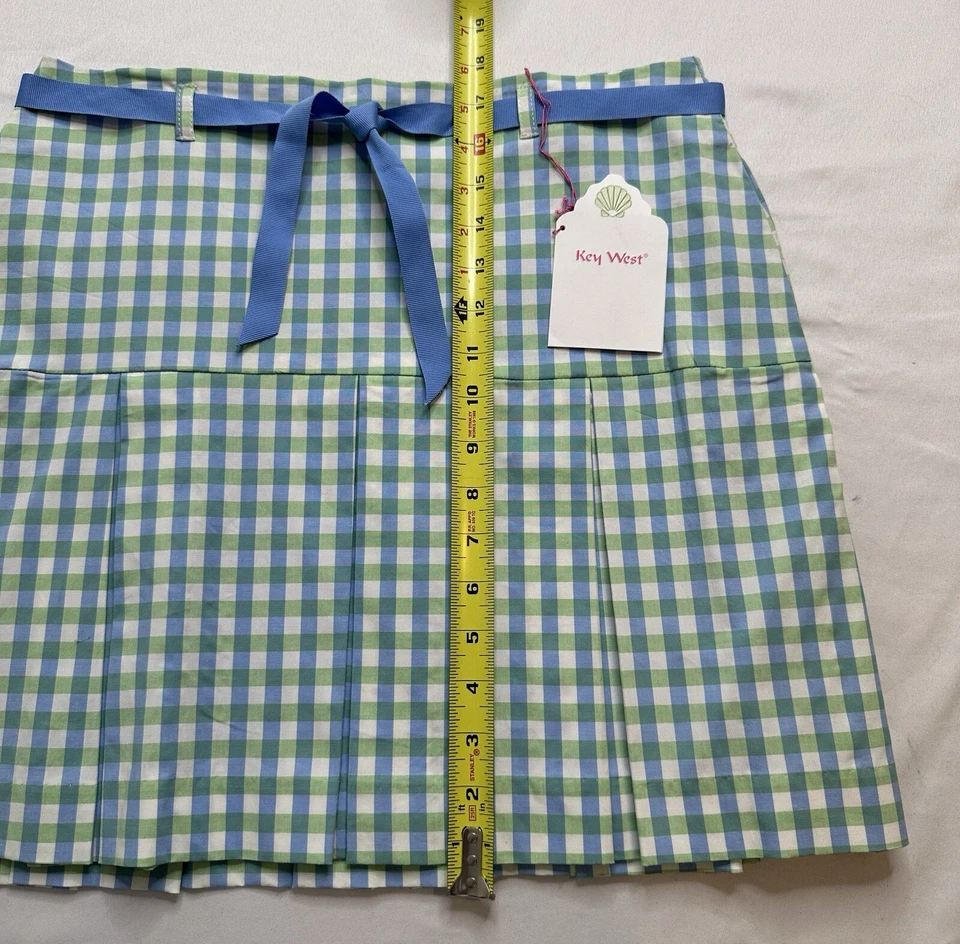 Новый Key West синий и зеленый имбирь юбка размер 8 новый с Ярлыками - Изображение 2 из 4