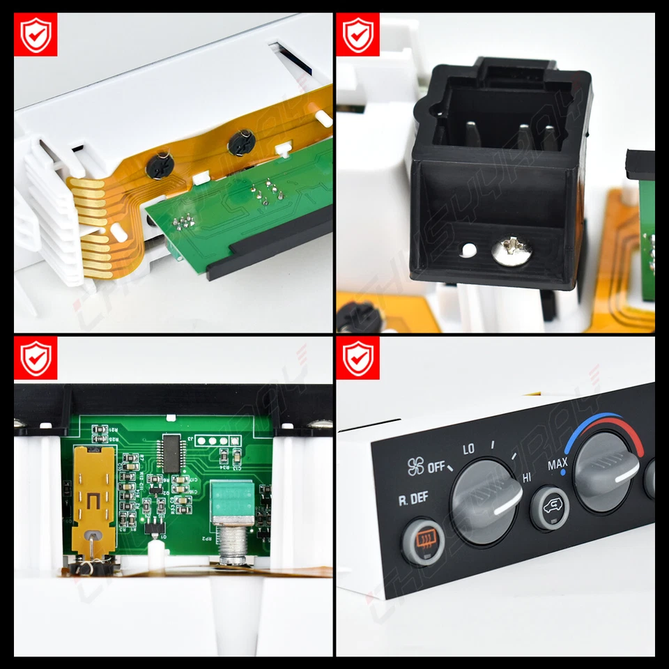 Módulo de control climático de aire acondicionado para 1996-1999 GMC K1500 Suburban 599-006 Foto 2 de 4