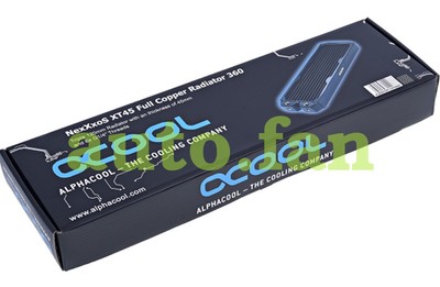 Applicable for Full Copper Cooling Radiator Alphacool NexXxoS XT45 360mm 3*120mm