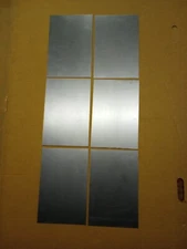 18 GAUGE STEEL SHEET METAL COLD ROLL 6 PIECES 0.048" THICK 12" LONG X 8" WIDE