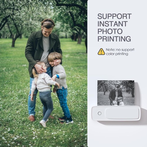 Portable Inkless Thermal Printer: Wireless, Compact & Travel-Ready Solution - Picture 11 of 11