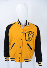 Vintage Howe Athletic Apparel Wool Letterman Varsity Jacket Sz 40 - USA Made