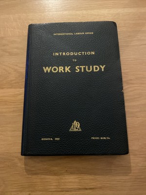 Vintage Einführung in die Arbeit Studium Internationales Arbeitsamt Genf 1959