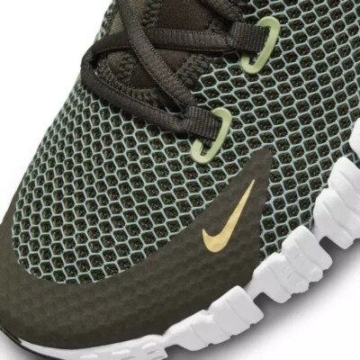 Nike Free Metcon 4 Cargo Khaki Safety Orange CT3886-301  display picture 1