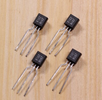 2pair NEC 2SK162  K162  Matched Low Noise Audio N-JFET  TO92