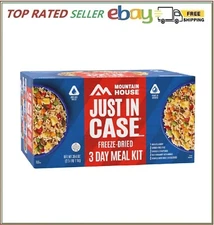 FREEZE DRIED EMERGENCY FOOD SUPPLY MOUNTAIN HOUSE MEALS SURVIVAL KITS ~ 3 DAYS ~