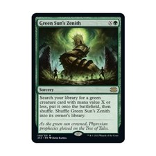 WotC Double Masters 2022 Green Sun's Zenith (R) NM