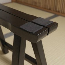 Guzheng Stand Hardwood Wood Low Height Guzheng Legs Anti-Slip Pads for Practice