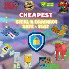🔥SAB - Steal A Brainrot Roblox - SECRET - GOLD - DIAMOND - RAINBOW | CHEAPEST🔥