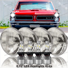 4pcs 5 345.75 6000k White Led Headlights Hilo Beam For Pontiac Gto Grand Prix 4pcs 5 345.75 6000k White Led Headlights Hilo Beam For Pontiac Gto Grand Prix