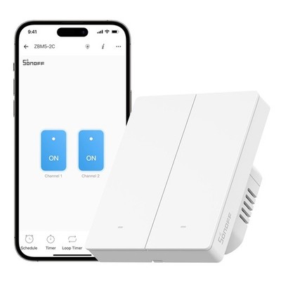 SONOFF Zigbee Smart Light Switch App Steuerung Neutralleiter optional 2-fach