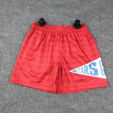 Baseball Lifestyle 101 Shorts Boys S Red Athletic Mesh Baseball 19x5 NWT