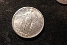 1917 TY1 BU AU FH BOLD DATE Standing Liberty Quarter Premium Coin NJX