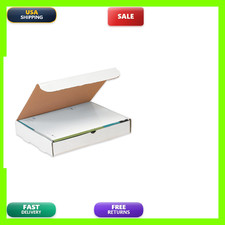Box Usa Aviditi White Literature Mailing Boxes 11-1/8 X 8-3/4 X 2-5/16 Inches