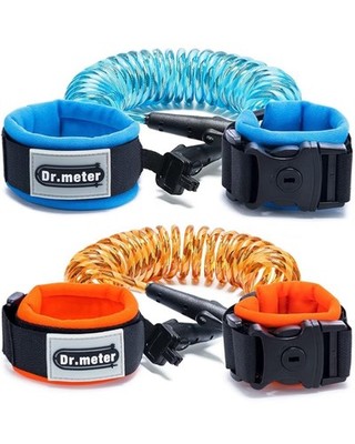 Dr.meter Toddler Leash, 2 Pack Safety Anti Lost Wrist Link with Key Lock,...