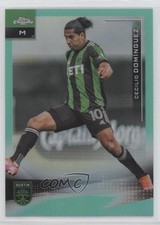 2021 Topps Chrome MLS Aqua Refractor 173/299 Cecilio Dominguez #148 pe8