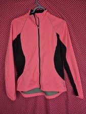 NWOT Reebok Soft Shell Pink And Black Fitted ...
