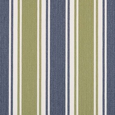Amalfi Leaf Green Performance Stripe Woven Pattern Upholstery Fabric by the Yard