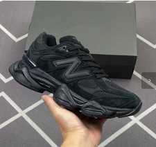 New Balance 9060 Triple Black U9060BPM Mens Running Shoe HOT Sneaker 36-45