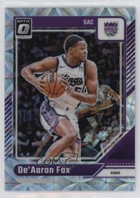 2024-25 Panini Donruss Optic Premium Box Set Prizm 1/249 De'Aaron Fox #219 1j8b