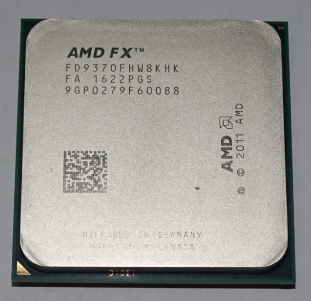 AMD FX-9370 8 Core Black Edition CPU 4.4 GHz AM3 CLEAN - Image 2 of 3