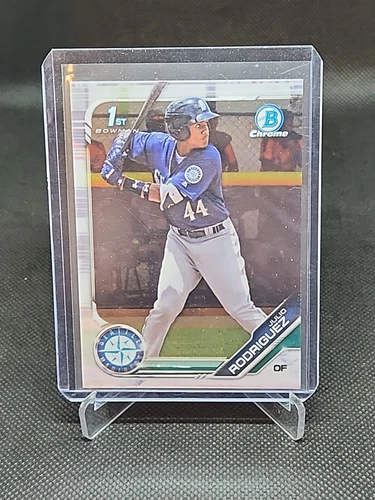 2019 Bowman Chrome Julio Rodriguez 1St Bowman Chrome (RC) BCP-33