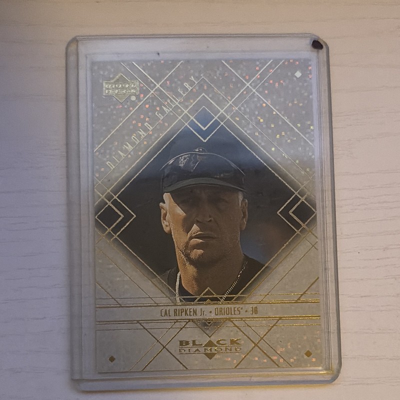 Upper Deck Black Diamond Diamond Gallery Insert Cal Ripken Jr. Orioles #64