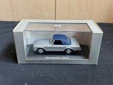 Minichamps 1/43 Mercedes-Benz 230 Sl Cabriolet Silver Part Number B66040118
