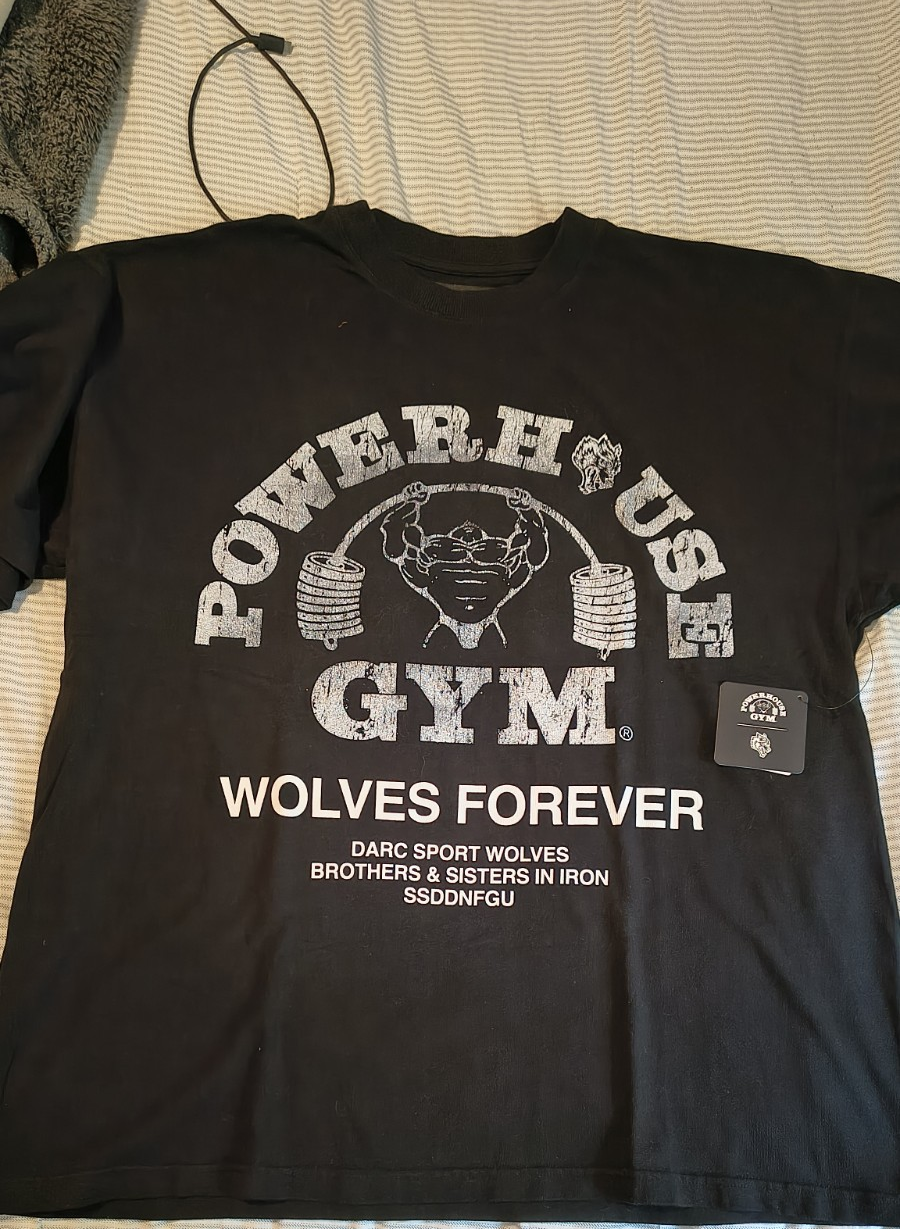 darc sport WOLVES ダルクスポーツ パワーハウスジム Powerhouse Gym Wolves Forever Limited Edition Darc Sport Black T