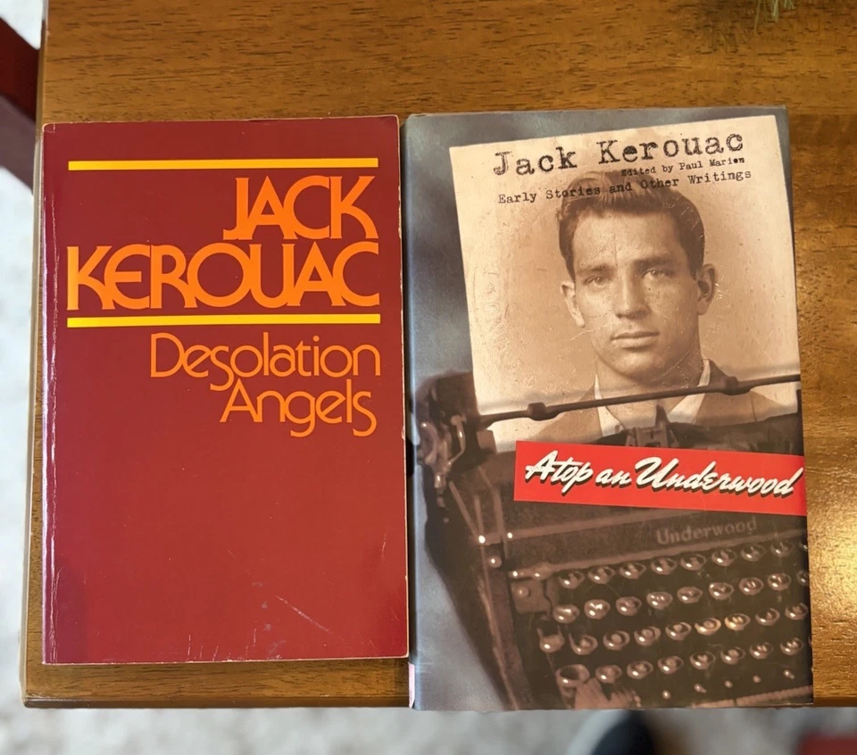 ON THE ROAD-DHARMA-TRISTESSA-Lot 8 JACK KEROUAC HC/11 Titles-OTR:1st Ed. Library Foto 3 de 4