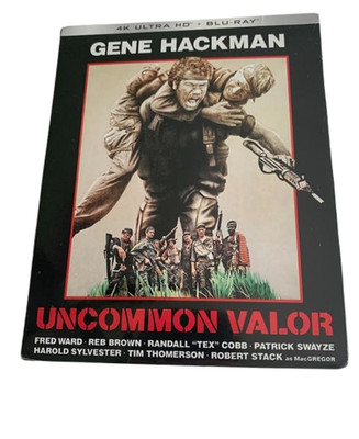 Uncommon Valor 4K UHD Blu-ray Slipcover Gene Hackman Fred Ward Reb Brown Swayze
