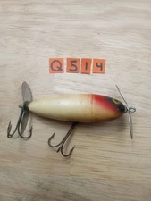 Vintage Unbranded Topwater Injured Minnow Fishing Lure