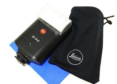 Leica SF 24D TTL Black 14444 Shoe Mount Flash w/Pouch f/Film/Digital Camera NICE