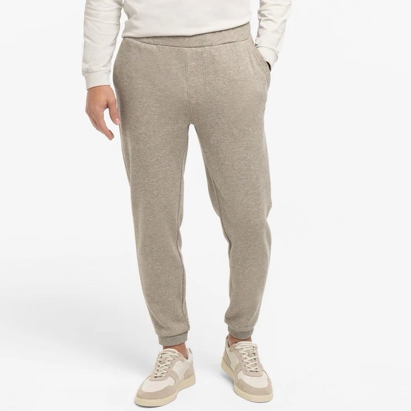 Ash & Erie Men’s French Terry Joggers Size Small 27-29. Oatmeal