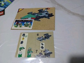 Lego 6987 6852 Instructions Only Space Police Vintage