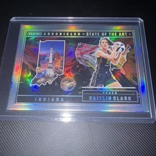 2025 Panini Caitlin Clark Chronicled State of the Art Holo #82 Indiana Fever 