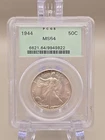 1944 Liberty Walking Half Dollar 50C PCGS MS64 - Old PCGS Holder