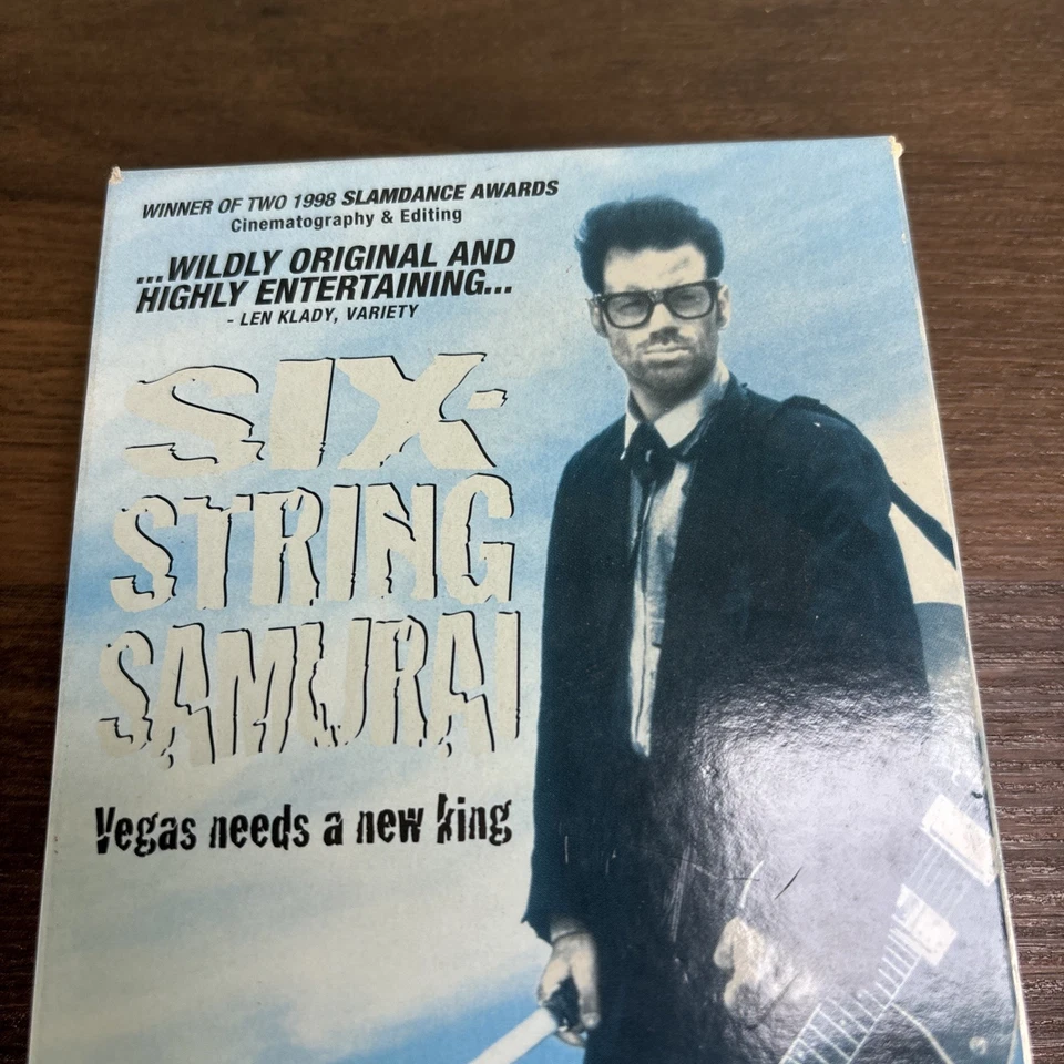 Six String Samurai VHS, 1999 Cult Film - RARE & HARD TO FIND! Plays Well - Image 2 of 4