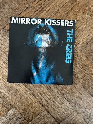 The Cribs - Mirror Kissers - 7'' Blue / Black Vinyl Single 2005 Wichita