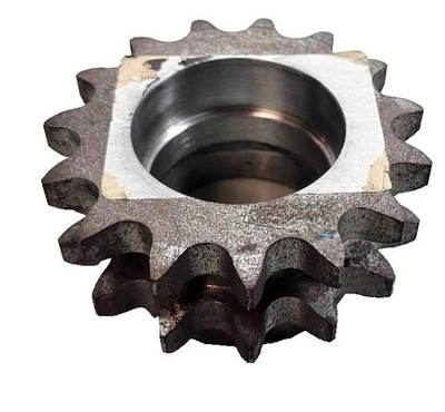 Pignon À Chaîne Double Martin 60-15CH, 15T 2-3/16" Alésage 4" OD, Acier - Photo 1/4