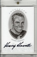 2010-11 IN THE GAME ENSHRINED HARRY HOWELL AUTO #AHH *SILVER VERSION*