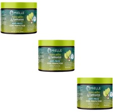 Mielle Avocado Tamanu Anti-Frizz Curl Perfector 12 oz - New PACK OF 3