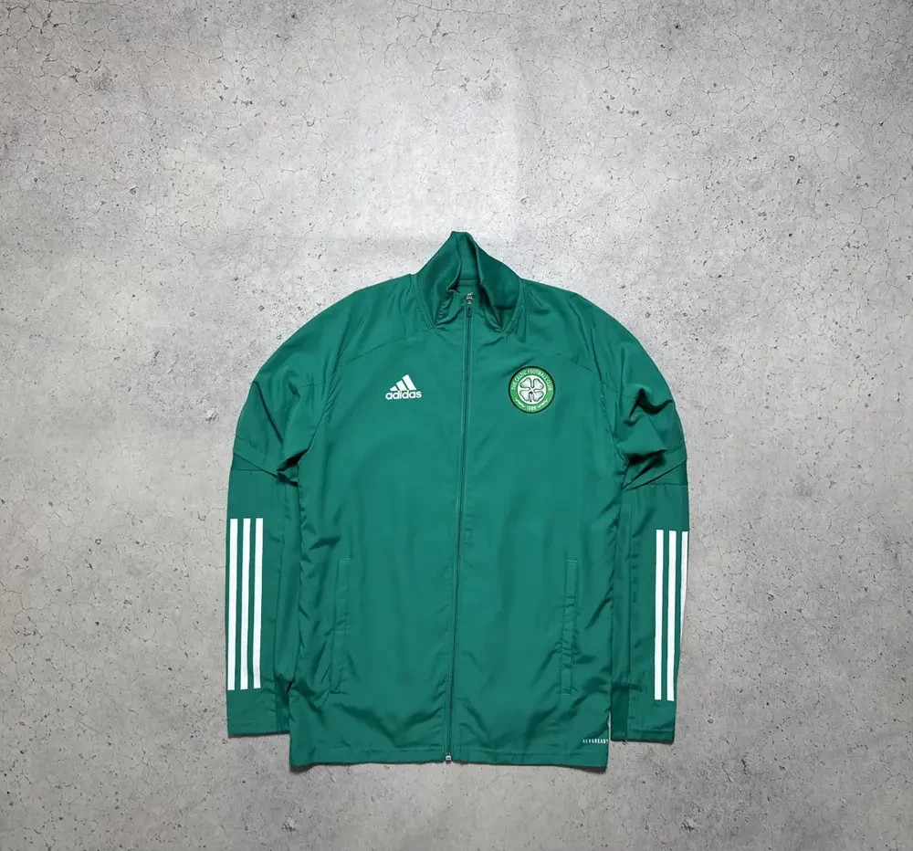 Adidas FC Celtic Nylon Football Full Zip Jacket Soccer | eBay