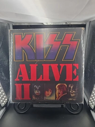 Kiss Alive II 1ST 1977 2LP NBLP 7076 Casablanca PRC-W Compton PRESS OIS's VG/VG