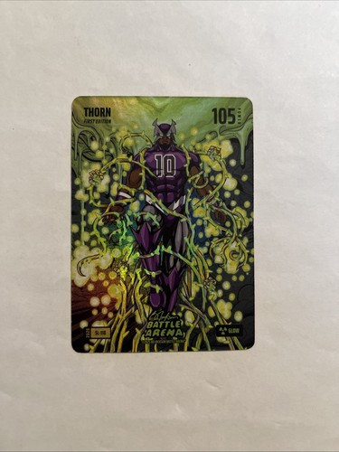 2026 Bo Jackson Battle Arena Thorn (DeMarr Derozen) Slime Battlefoil Glow SP