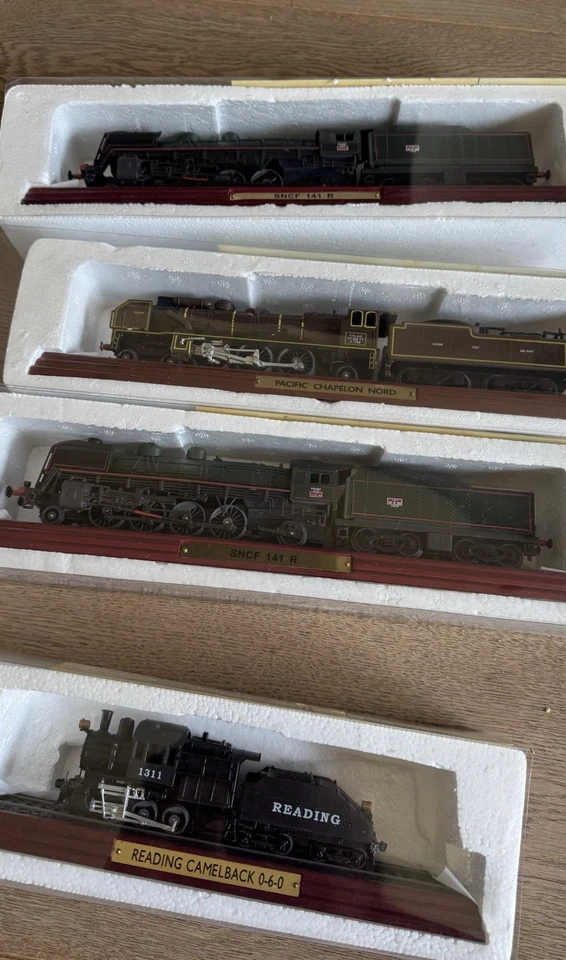 ATLAS EDITIONS 8 Stück MODELLEISENBAHN verschiedene Modelle - Bild 2 von 4