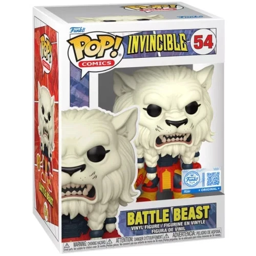 Funko Pop! Invincible #54 Battle Beast - Special Edition w/ Protector