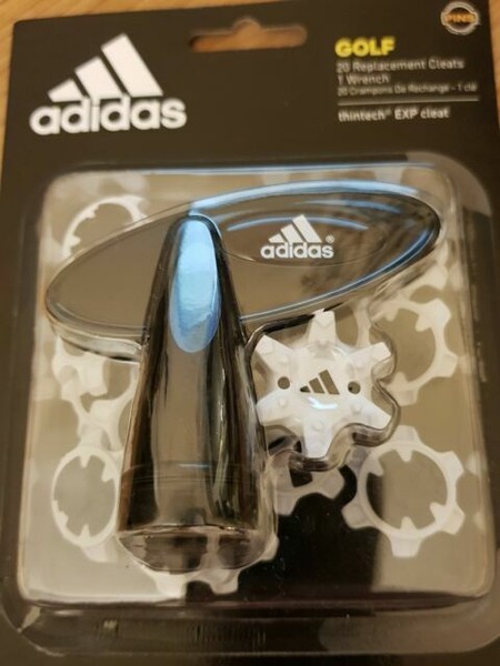 adidas AG Thintech 20 Piece Clamshell Cleats Golf Studs Spikes White for sale online | eBay