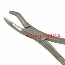 Extracting Forceps #53L Serrated Beaks Upper Molars Dental Surgical Instruments